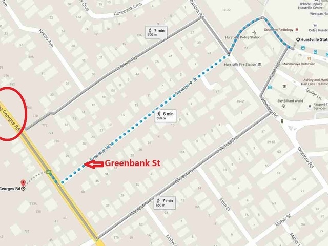 Hurstville 2 room Granny Flat $260