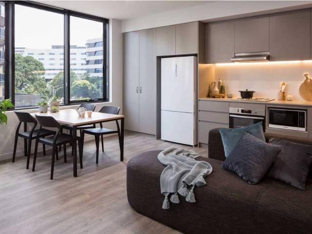 Shared apartment in student accomodation