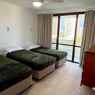 Cozy shared room